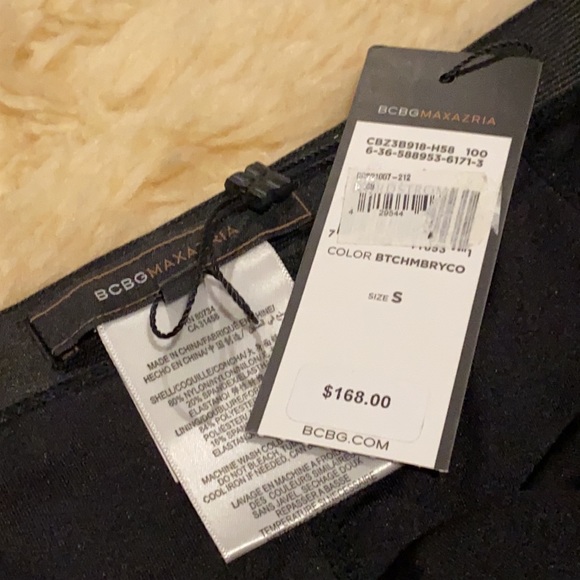 NWT BCBG MAXAZRIA Ruched Mesh Mini Skirt - Picture 3 of 3